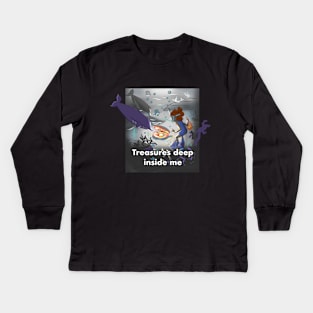 Treasures inside you Kids Long Sleeve T-Shirt